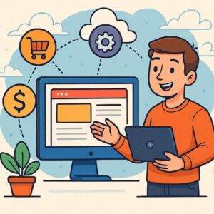 وب‌سایت به عنوان نقطه مرکزی کسب‌وکار شما